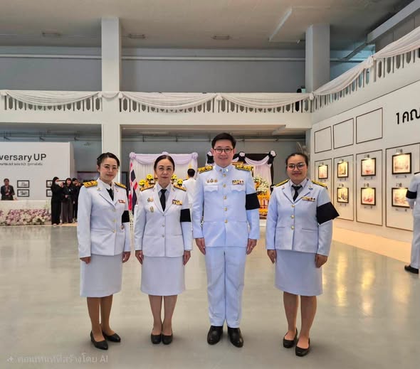 ผู้บริหารคณะและบุคลากรคณะฯ เข้าร่วมพิธีลงนามถวายพระพรชัยมงคล