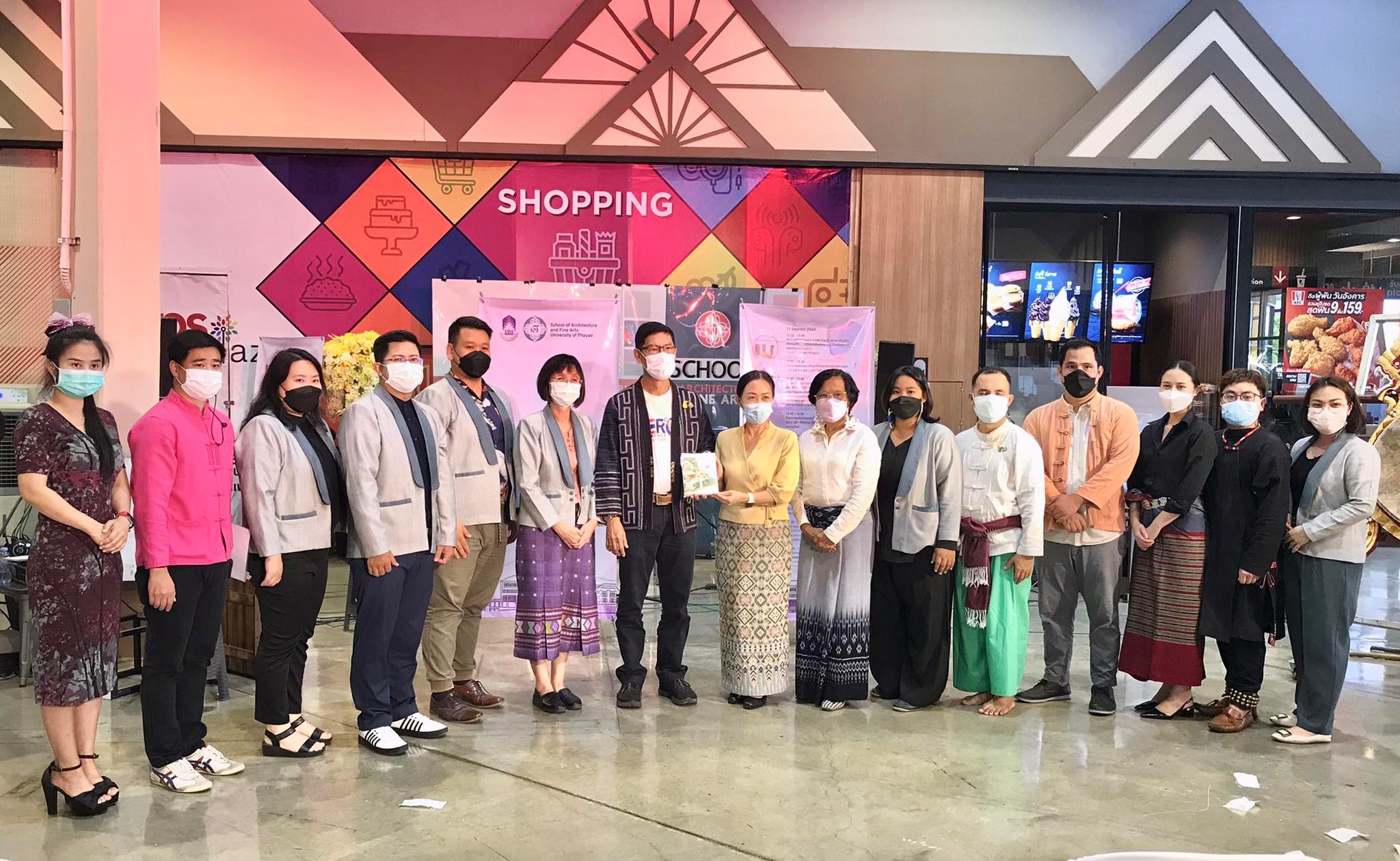 คณะสถาปัตยกรรมศาสตร์ฯ มพ. จัดนิทรรศการ “SAFA SHOW CASE 65” ภายใต้โครงการสร้างอัตลักษณ์ขององค์กรด้วยนิทรรศการบุคลากรคณะสถาปัตยกรรมศาสตร์และศิลปกรรมศาสตร์