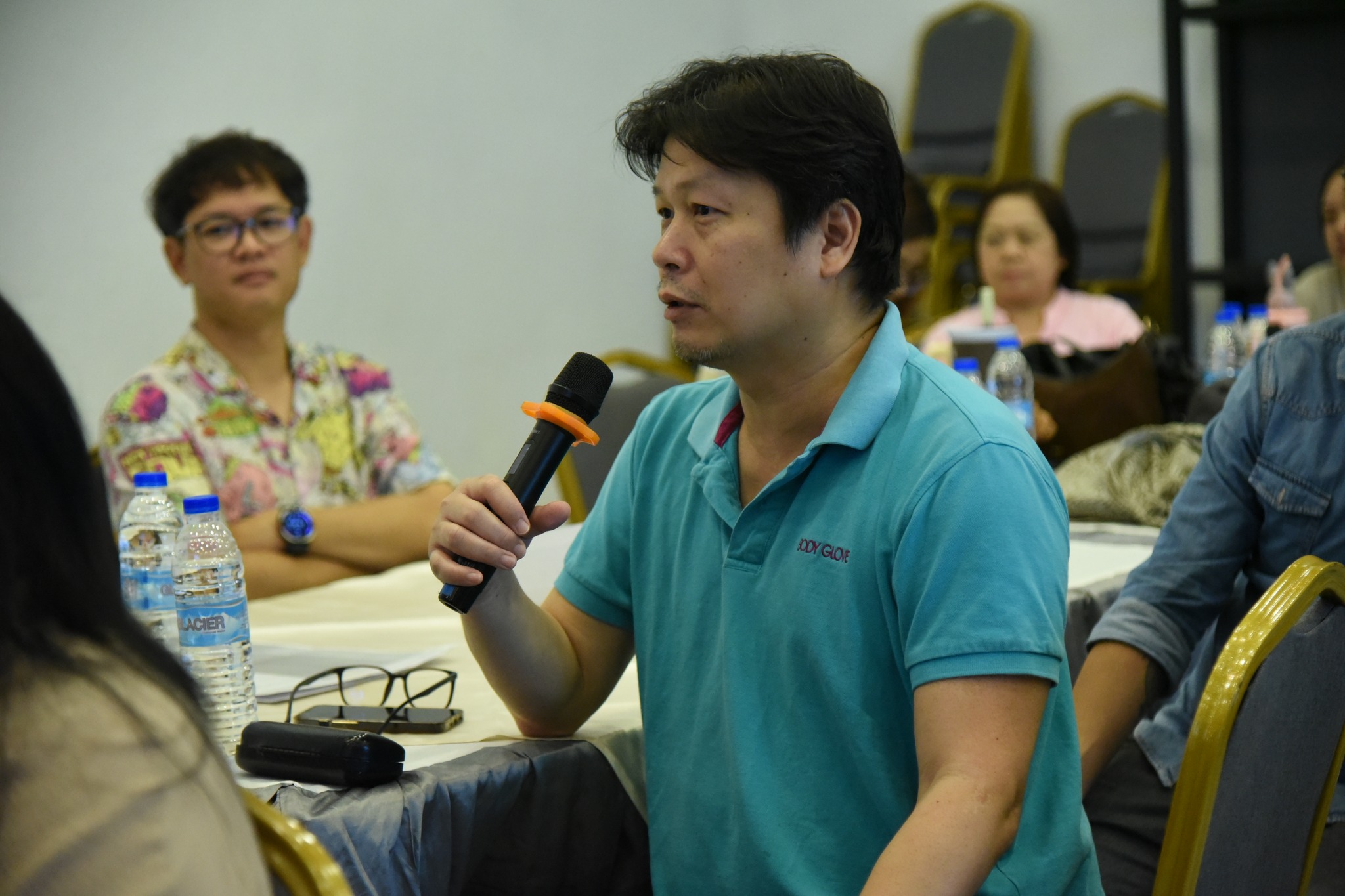Constructive atmosphere during the knowledge-sharing activity in Chiang Mai